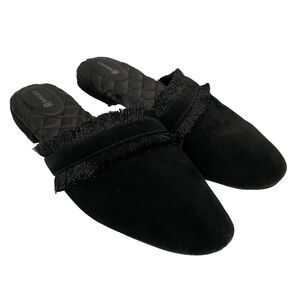 Birdies Women's Elegant Slip On Mule House‎ Slippers 9.5 Black